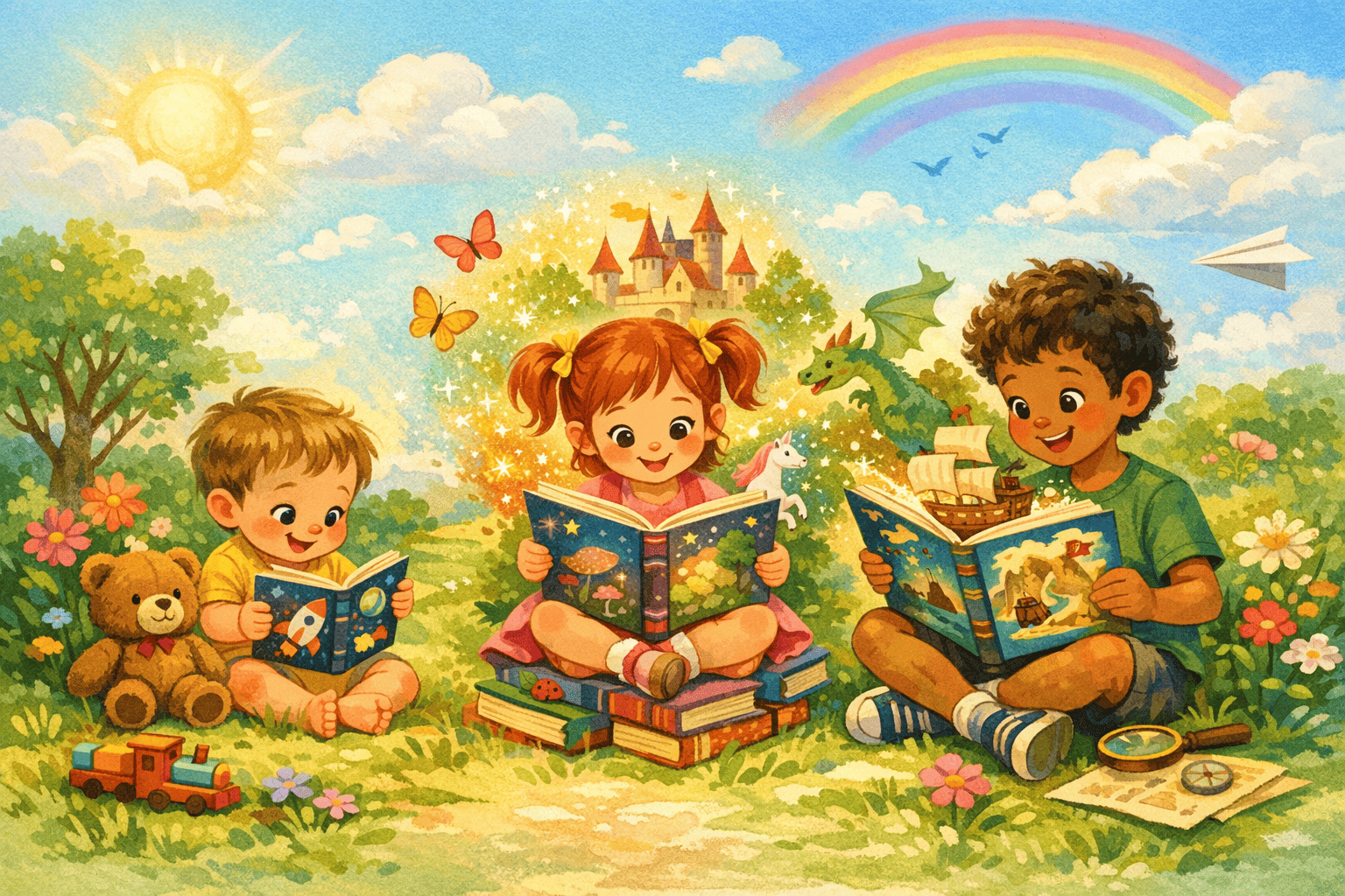 Libros según la edad del niño: guía completa por etapas