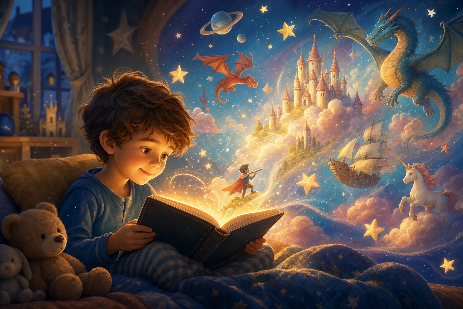 Cómo estimular la imaginación de tu hijo con la lectura