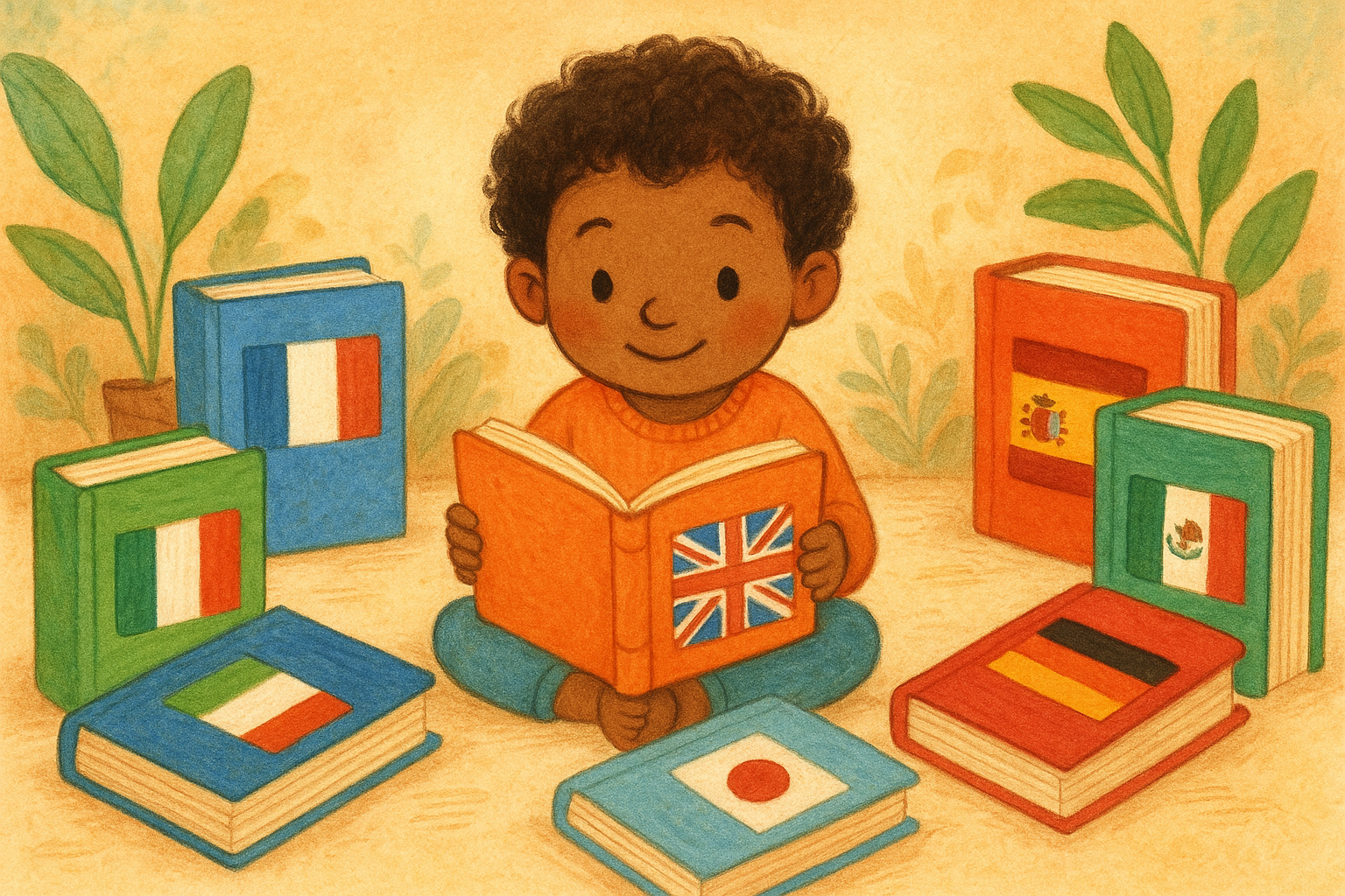 Criar hijos bilingües: el poder de los libros en varios idiomas