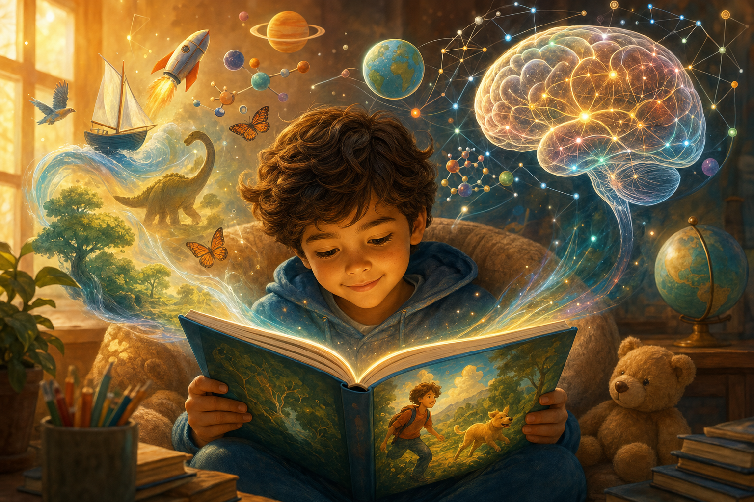 La ciencia detrás de la lectura personalizada infantil