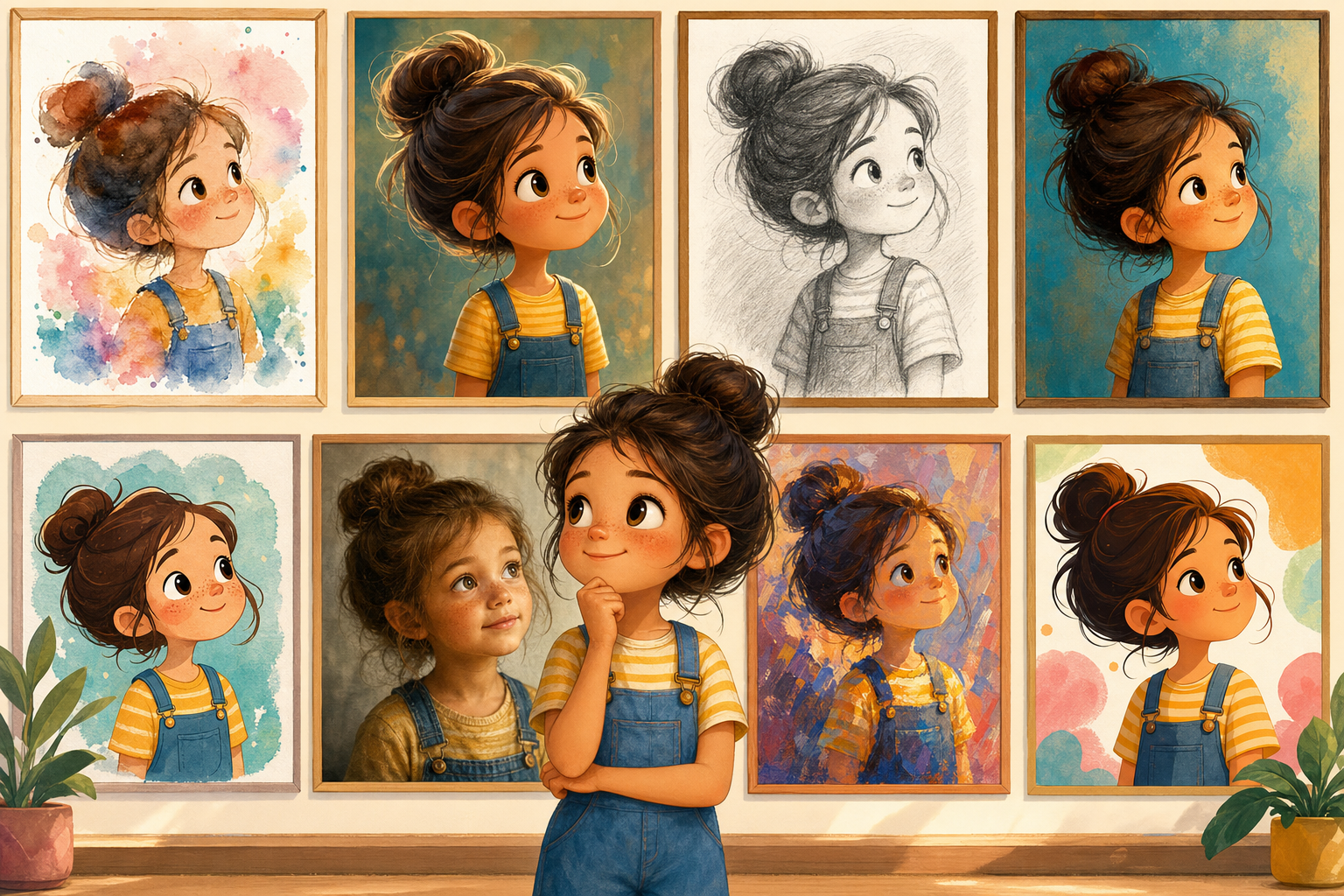 12 estilos de ilustración para un libro infantil