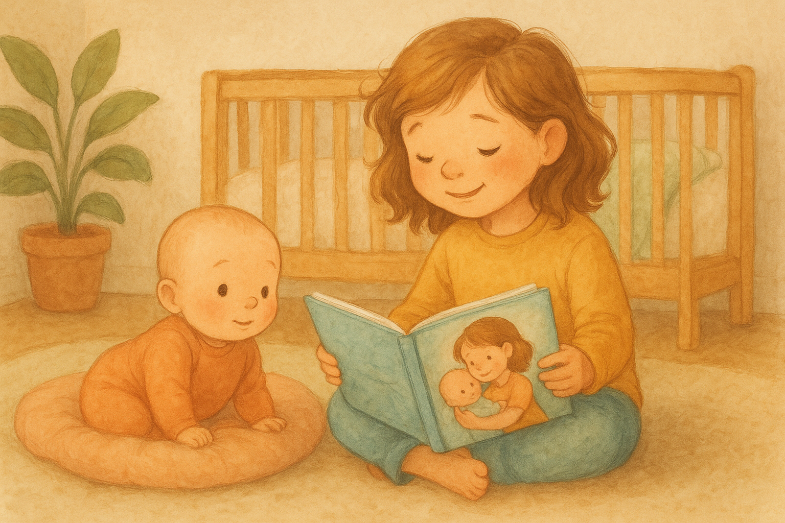 Un hermano nuevo: cómo un libro ayuda en la transición