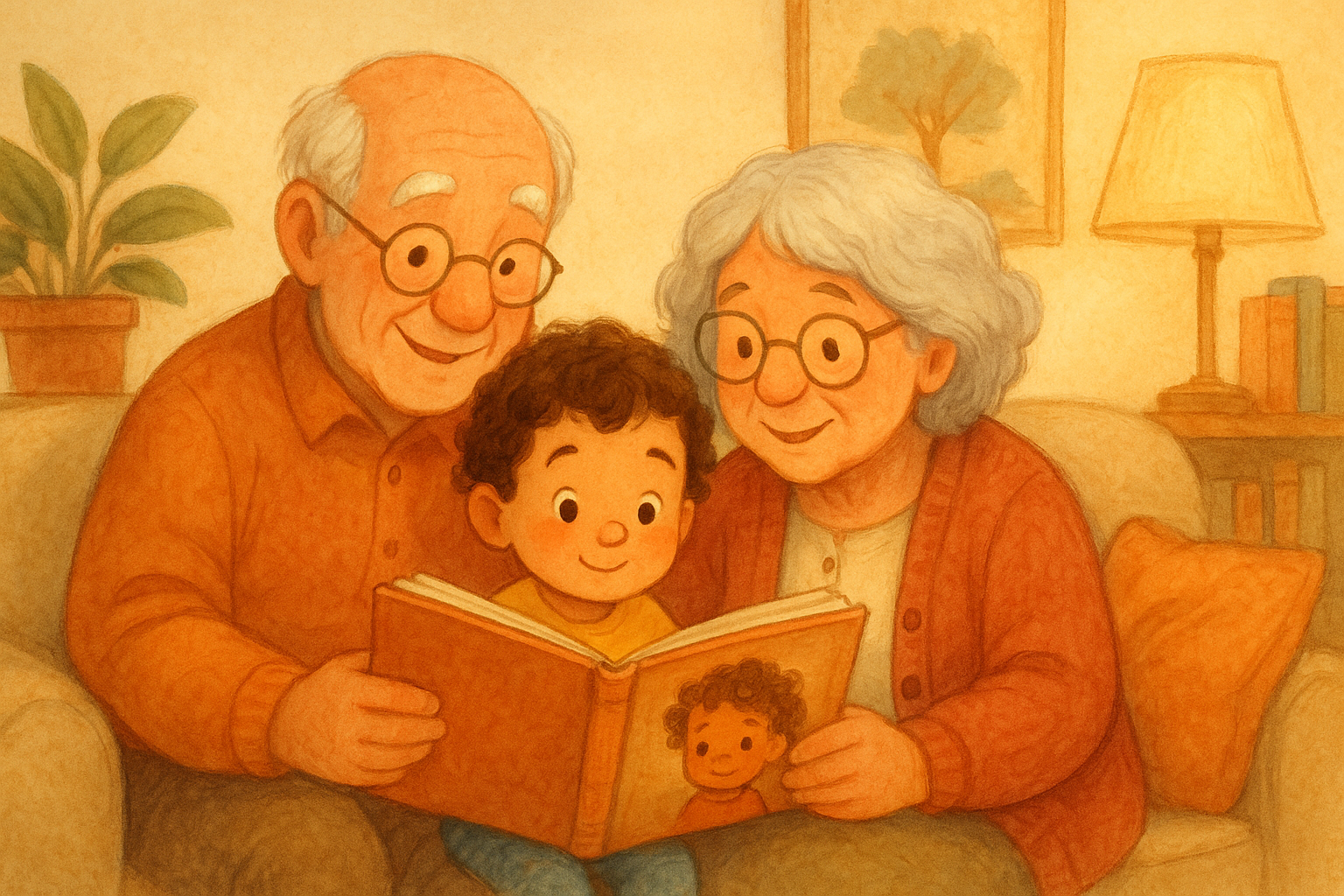 Abuelos como héroes del libro: el regalo perfecto