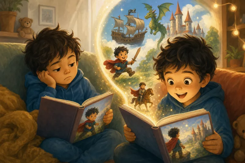 Libros para niños que no quieren leer: guía práctica