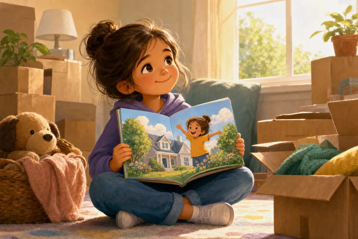 Mudarse con niños: un libro como apoyo en el cambio