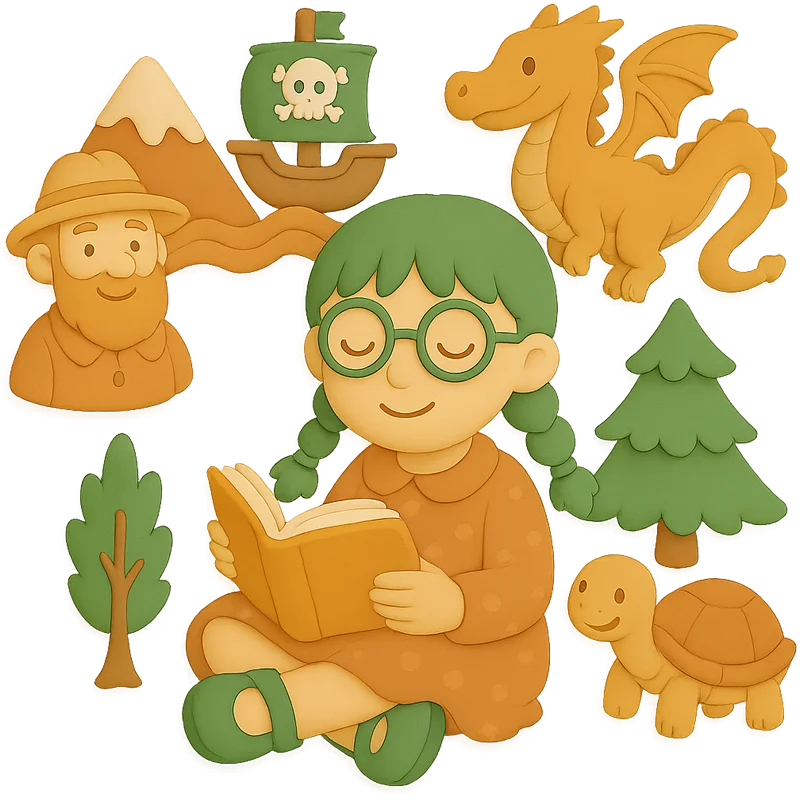 Temas de historia aventureros