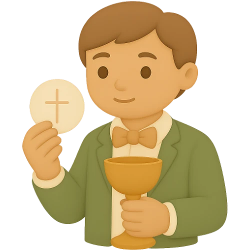 Libro infantil personalizado sobre la Primera Comunión mágico