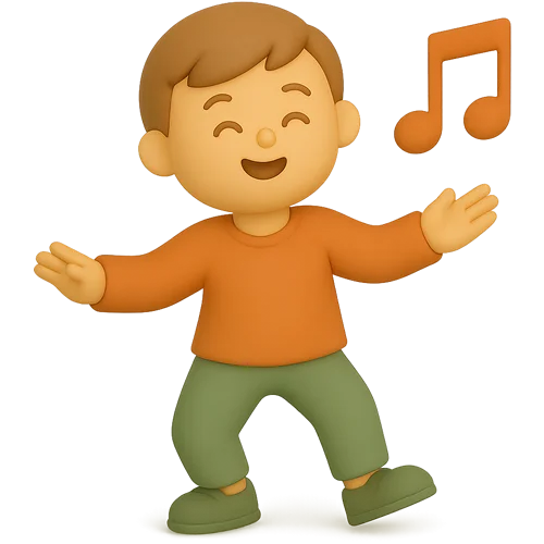 Libro infantil personalizado de baile para soñar y crear