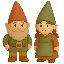 Libro infantil personalizado de duendes del bosque