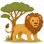 Libro infantil personalizado de la sabana africana
