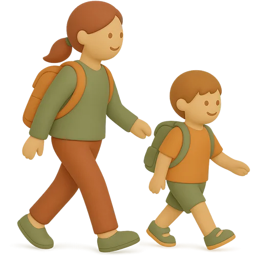 Un libro infantil personalizado sobre ir a la escuela