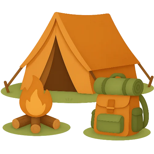 Libro infantil personalizado de camping: aventura mágica y única