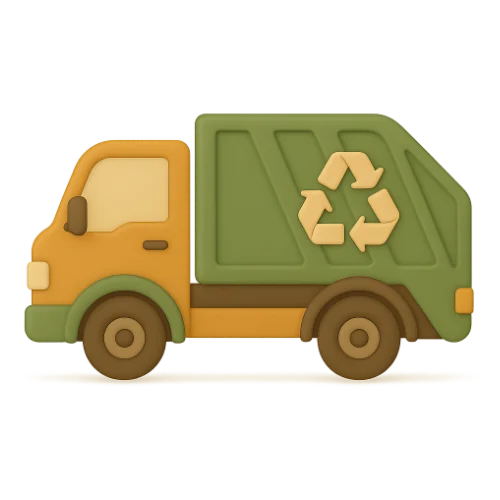 Un libro infantil personalizado sobre camiones de basura