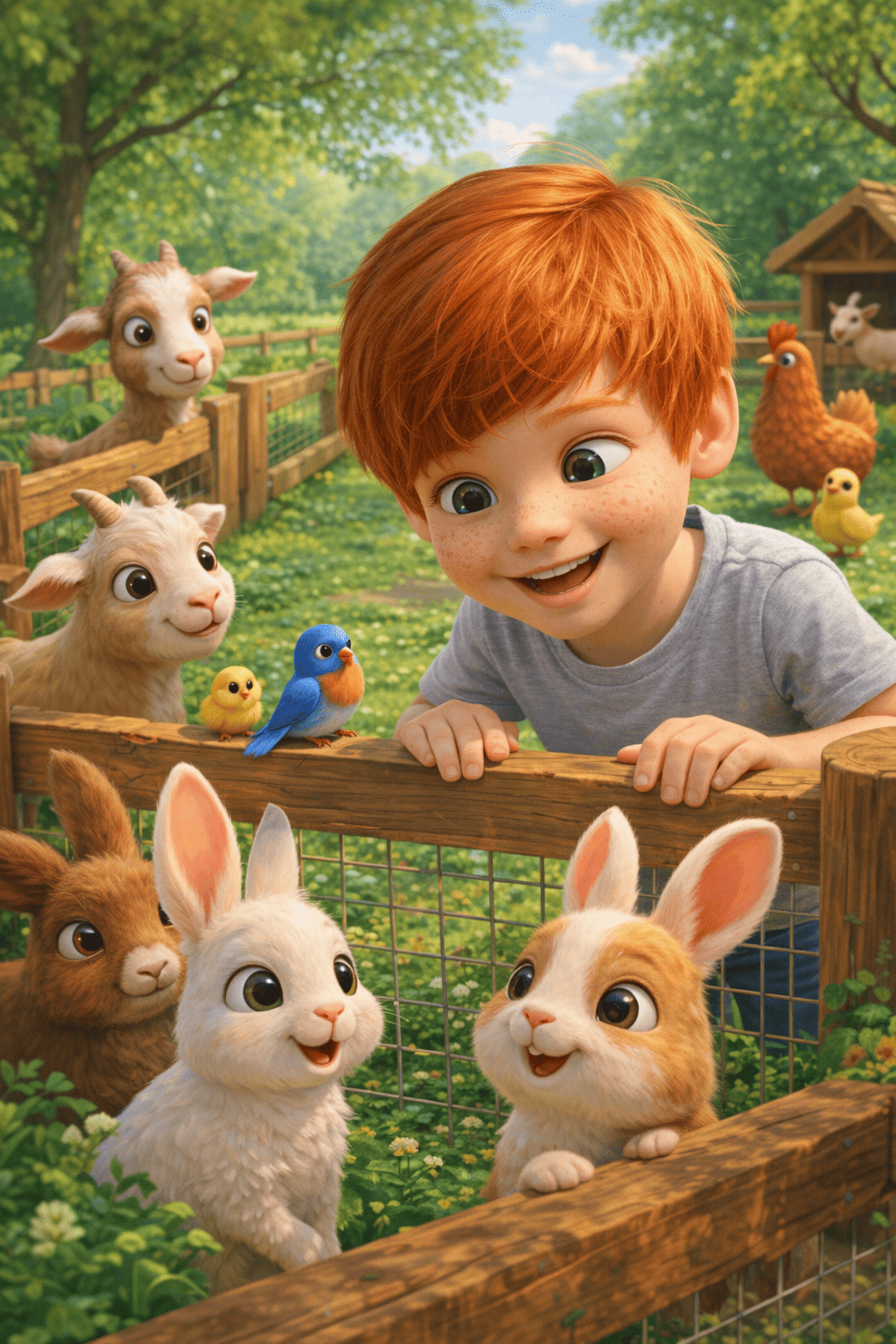 Encuentros animales detrás de cercas