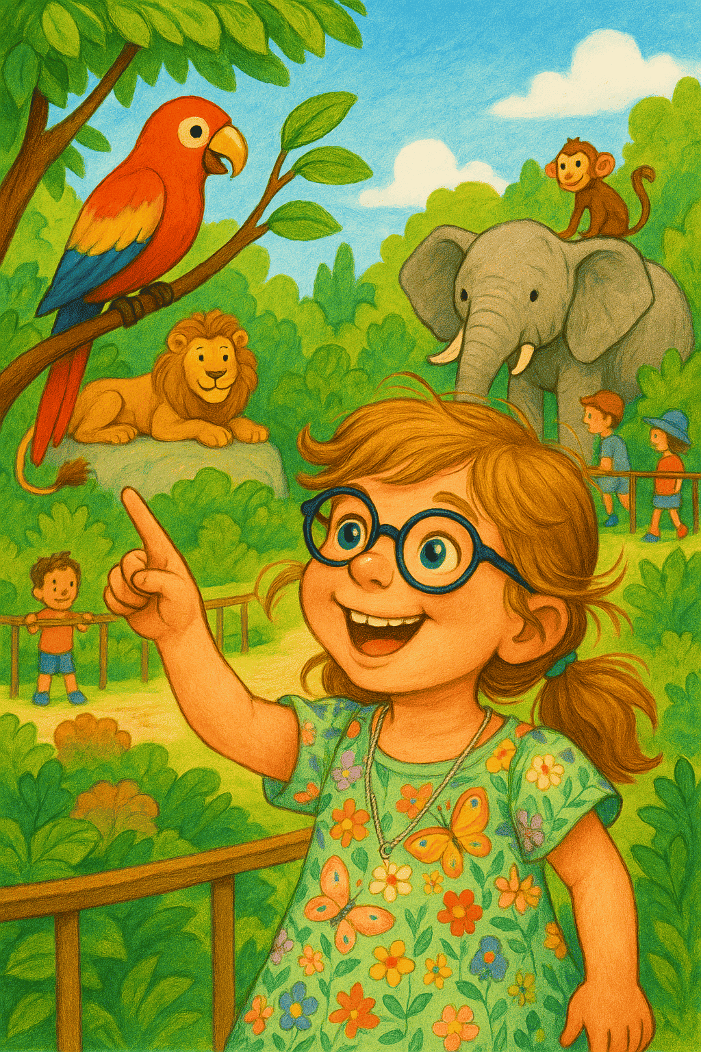 En aventura en el zoológico