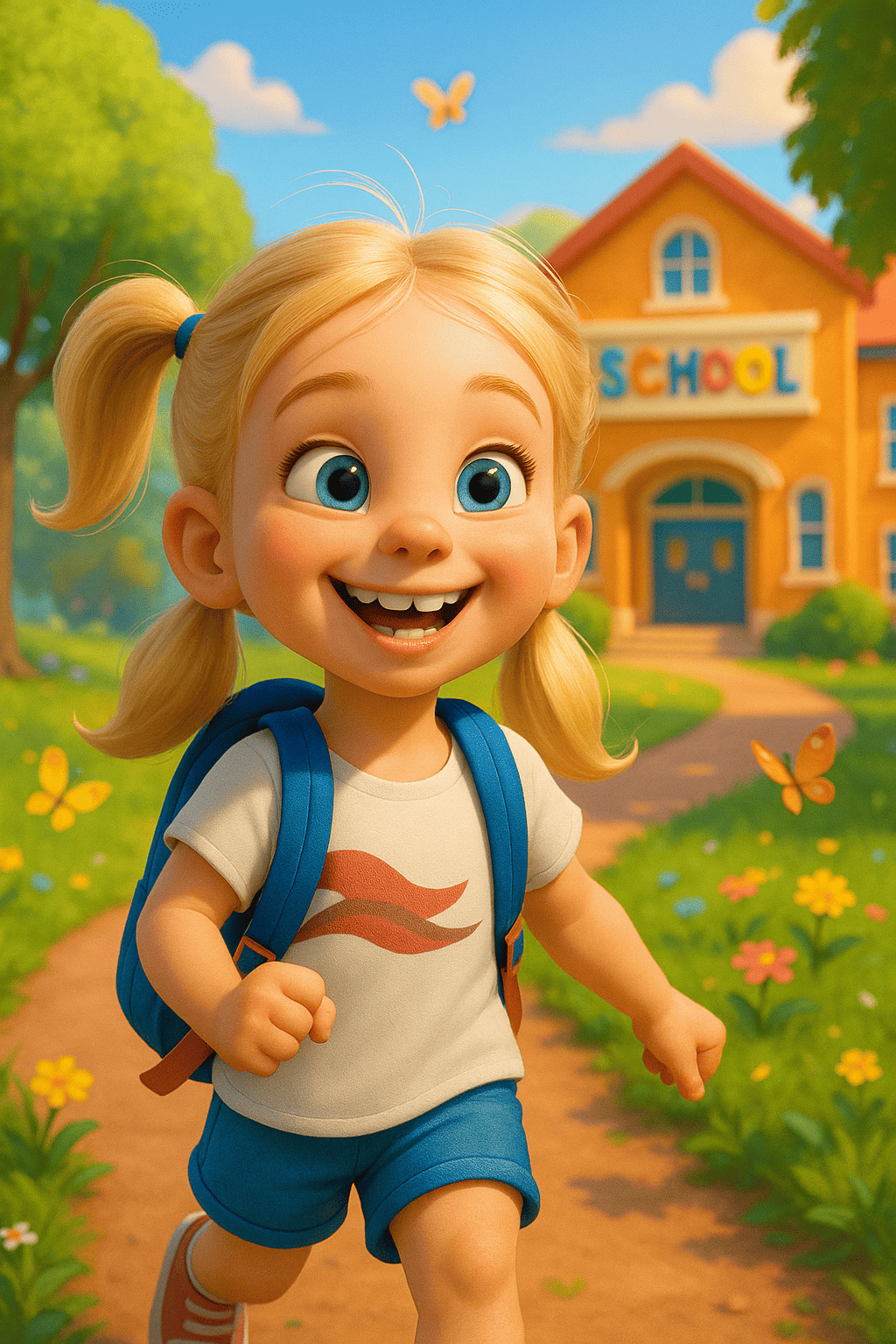 En camino a la clase