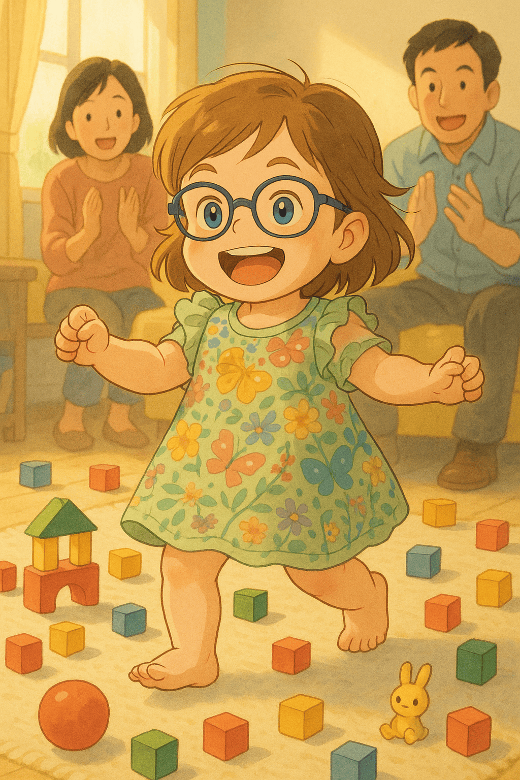 Paso a paso aprender a caminar