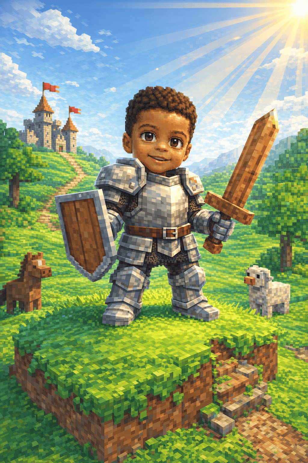 El valiente caballero sin miedo