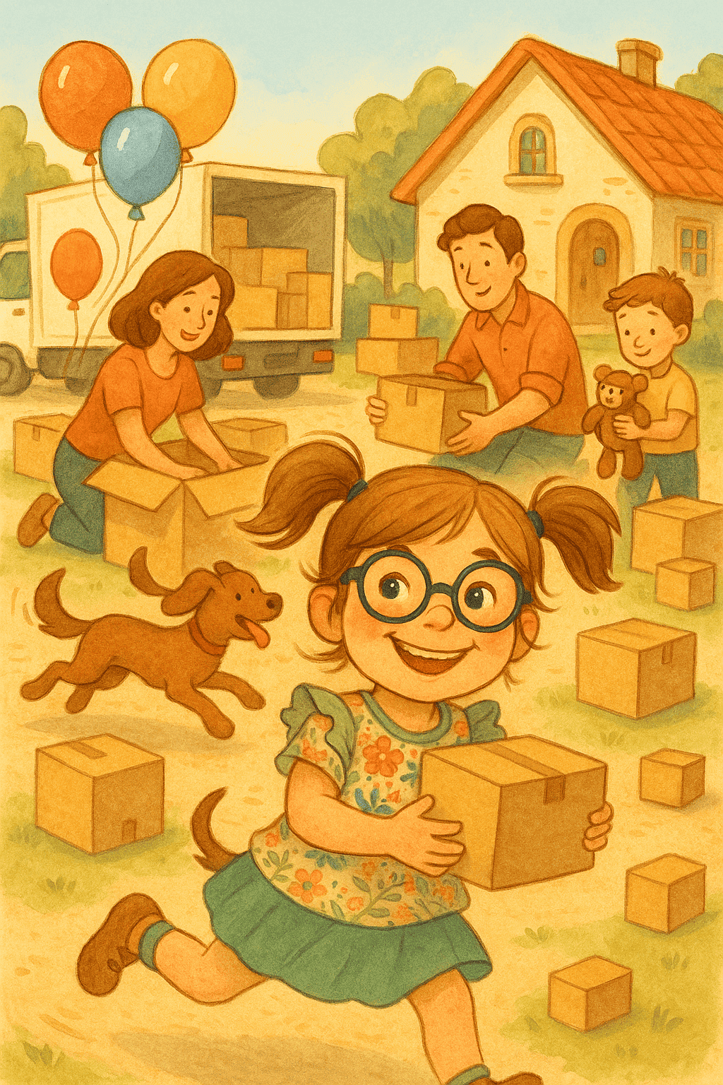 Mudarse con toda la familia