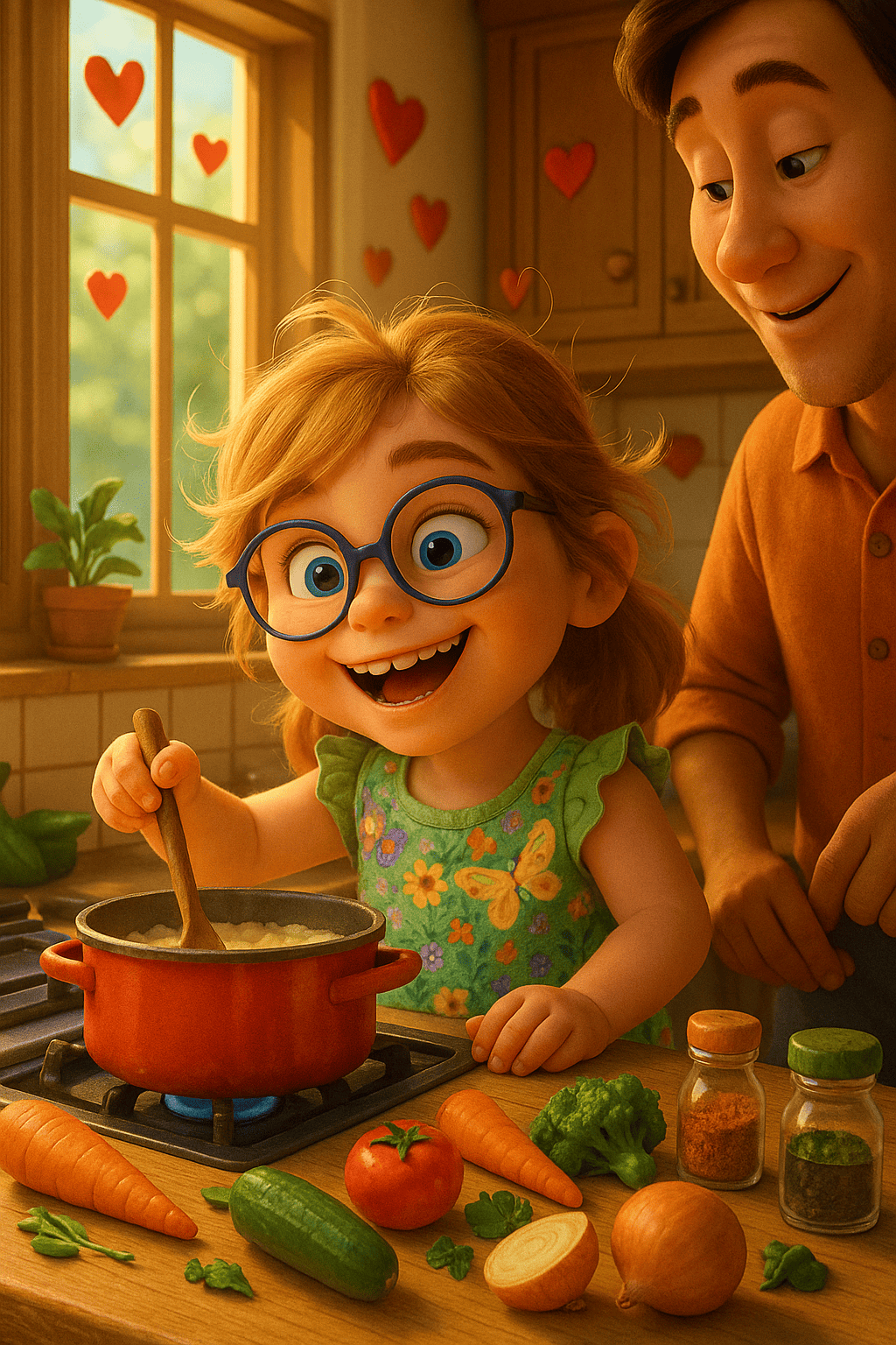 Cocinar con amor y pasión