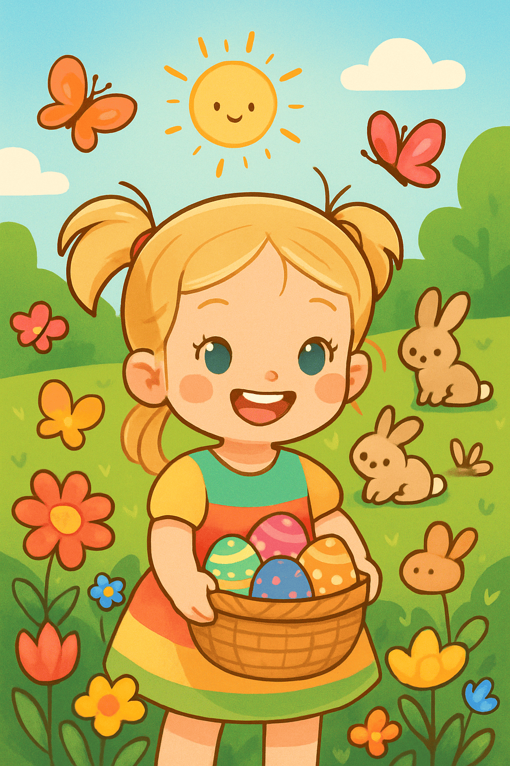 Ilustración para Alegría de pascua en la primavera
