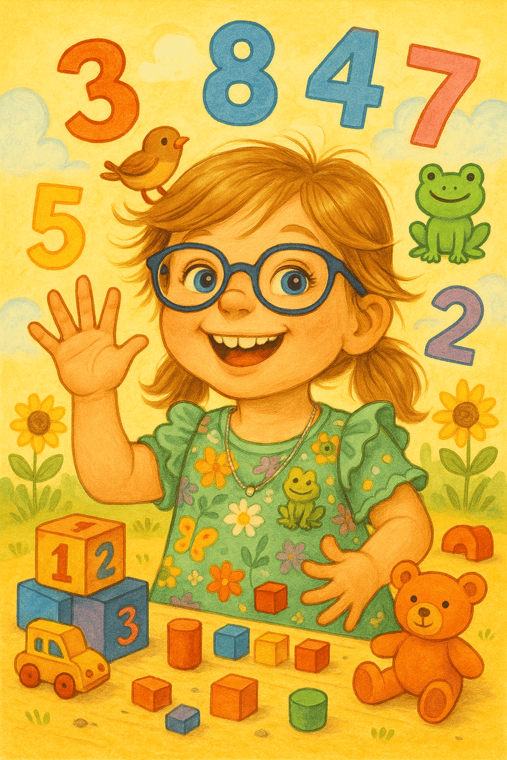 Ilustración para Diversión de contar para los más pequeños