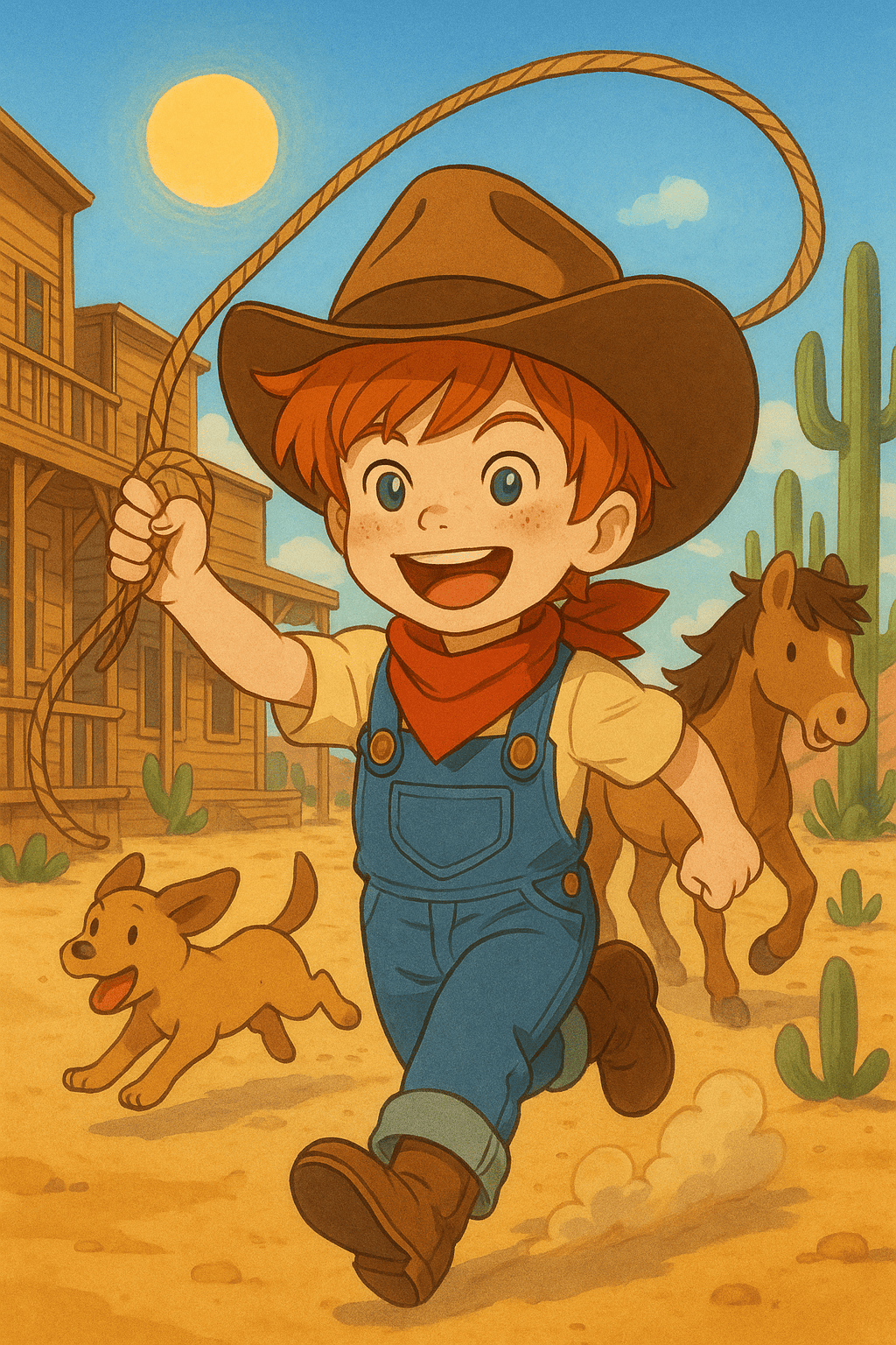 Jugar en el salvaje oeste