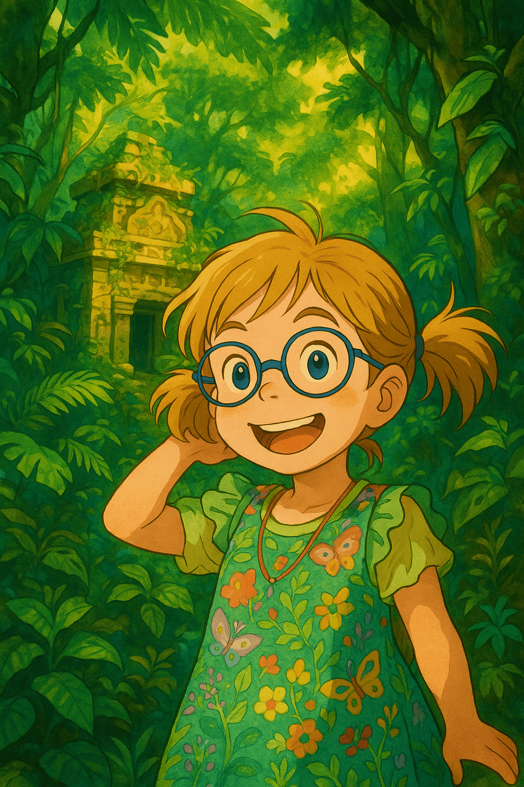 El templo oculto de la jungla