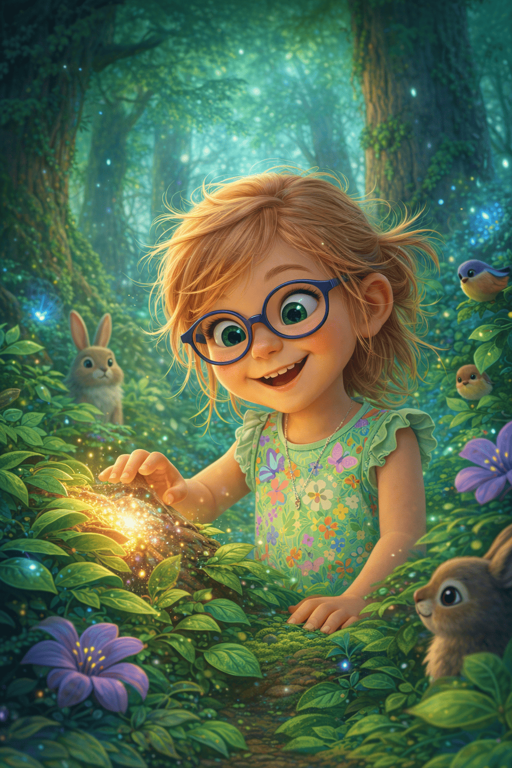 El secreto del bosque verde