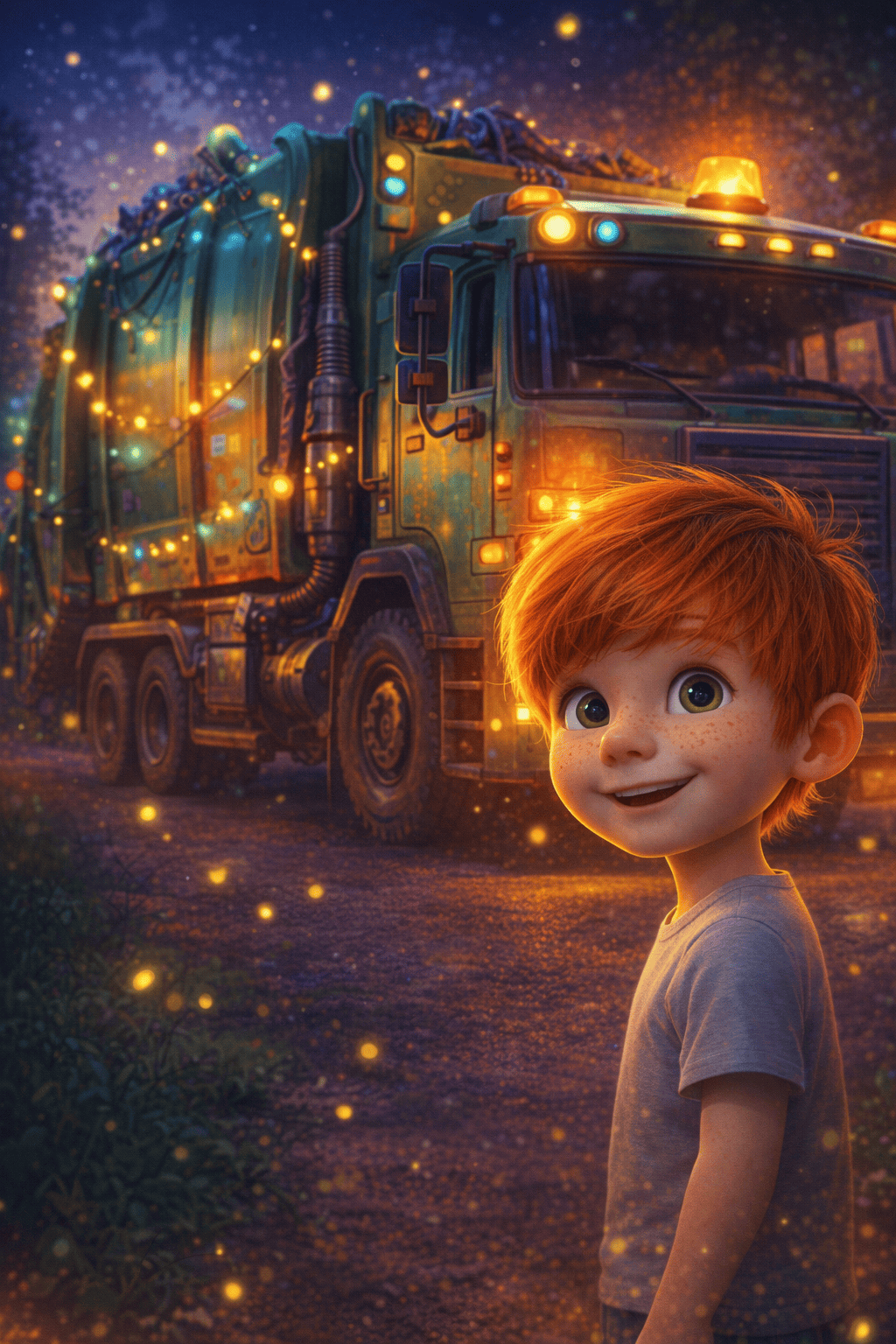 El misterioso viaje del camión de la basura