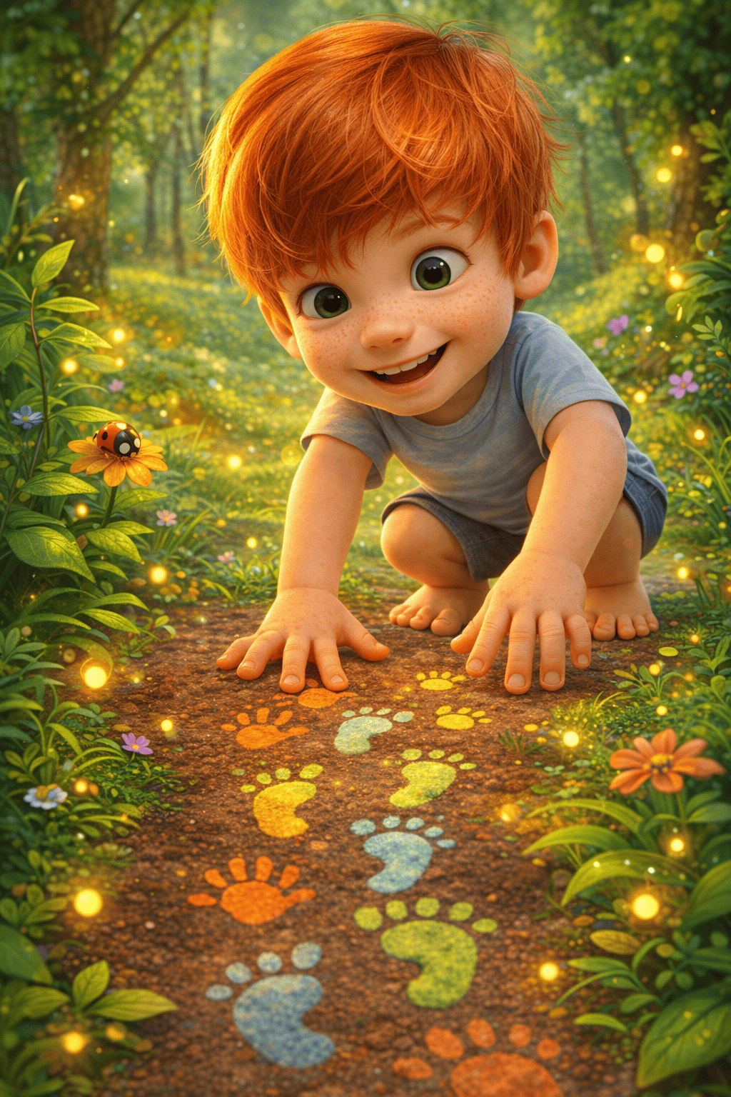 Aventuras de dedos de pies y dedos de manos