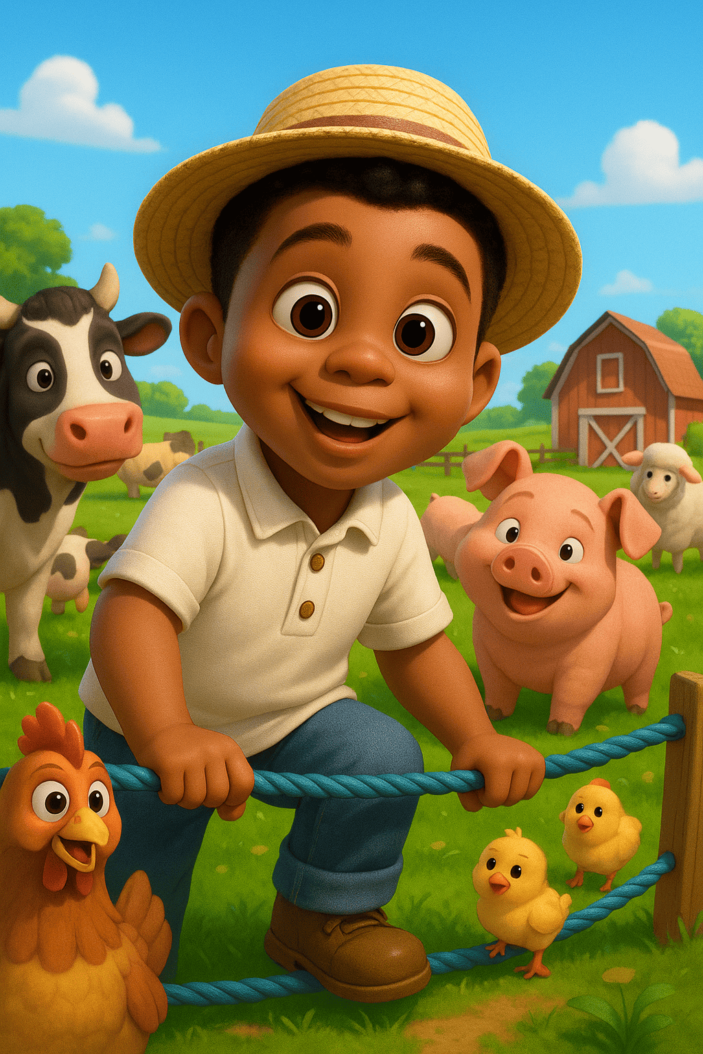 Aventuras en la granja de animales