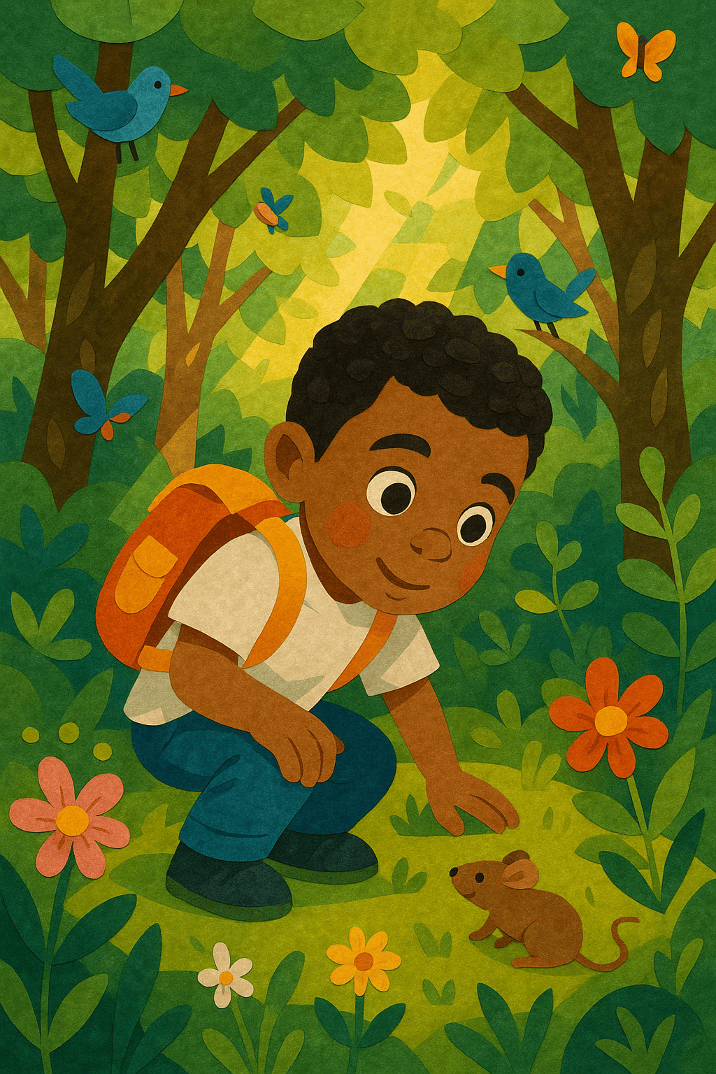 A través de la selva verde