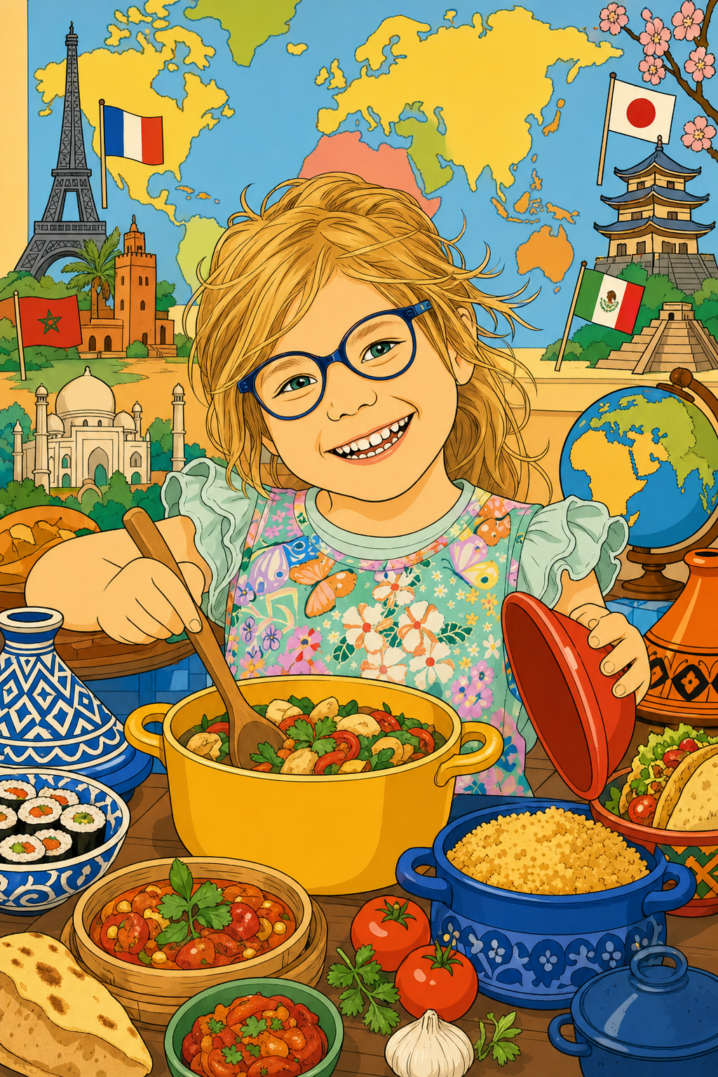 Aventuras de cocina alrededor del mundo
