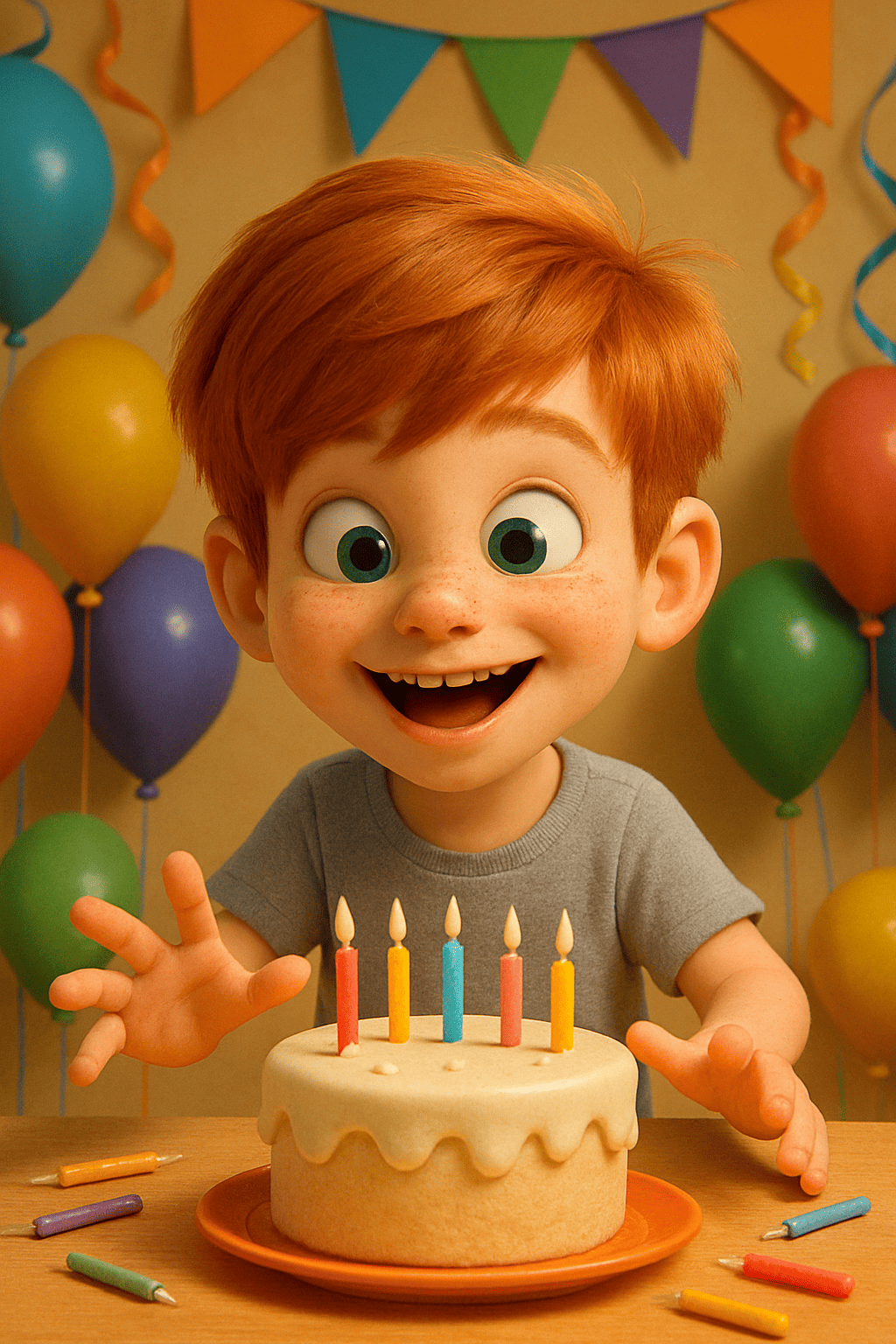 Cumpleaños olvidados y velas olvidadas