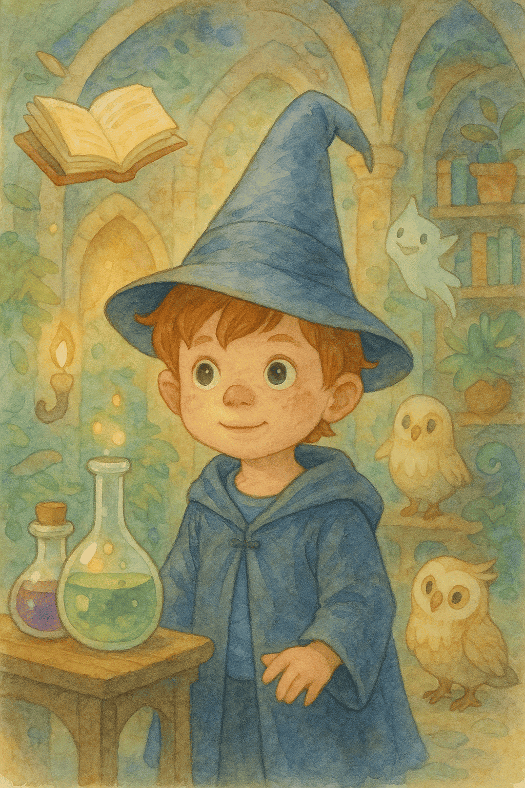 Ilustración para Los secretos de la escuela de magia