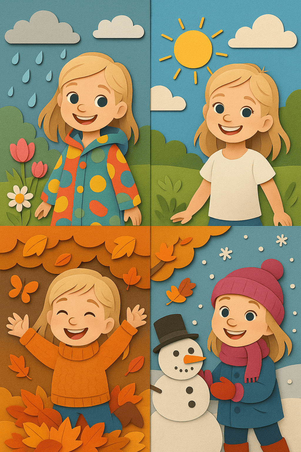 El tiempo a través de las estaciones