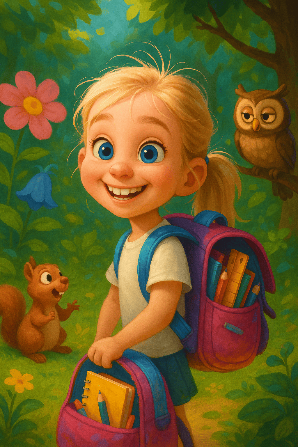 Las aventuras de la mochila escolar