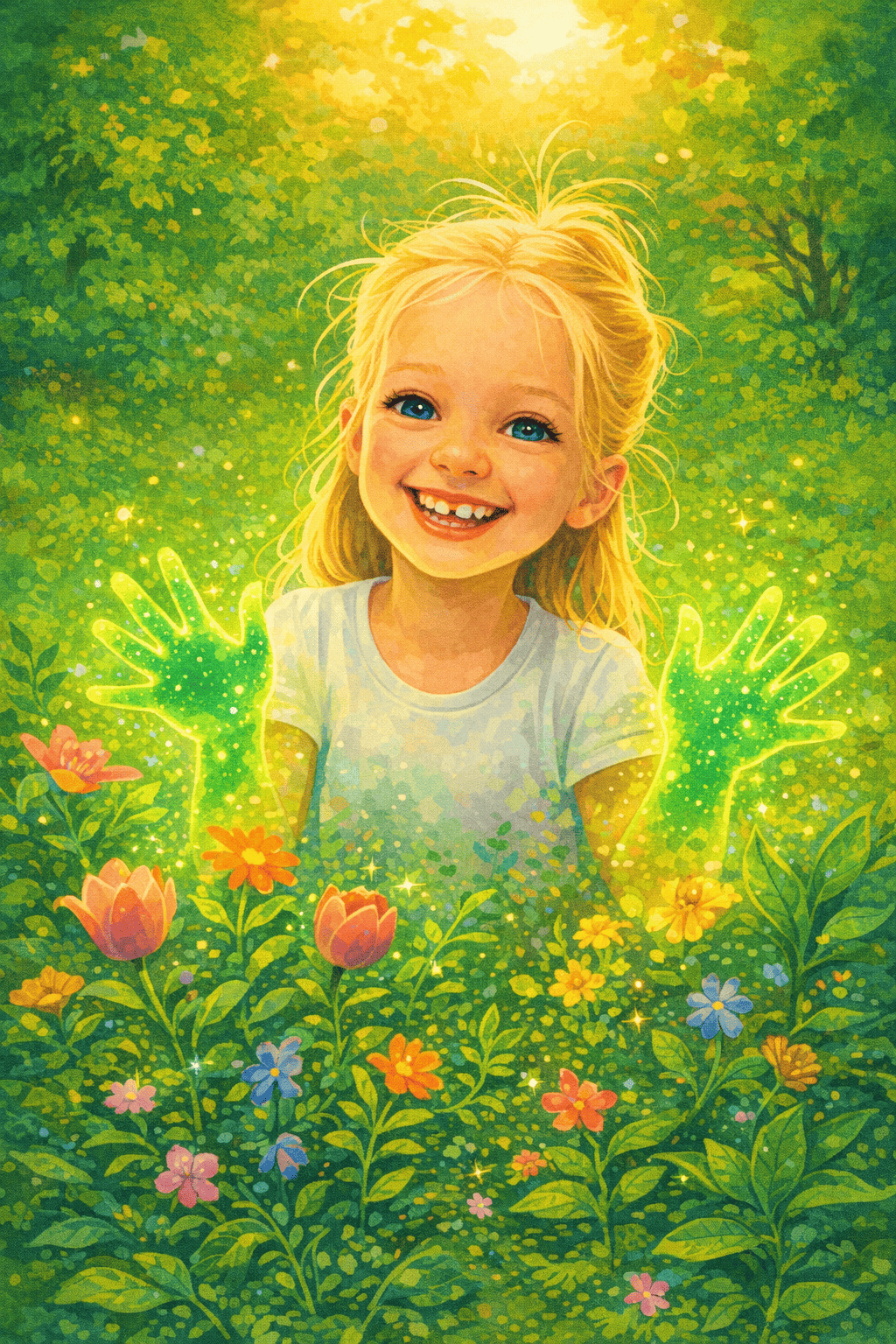 La magia de manos verdes