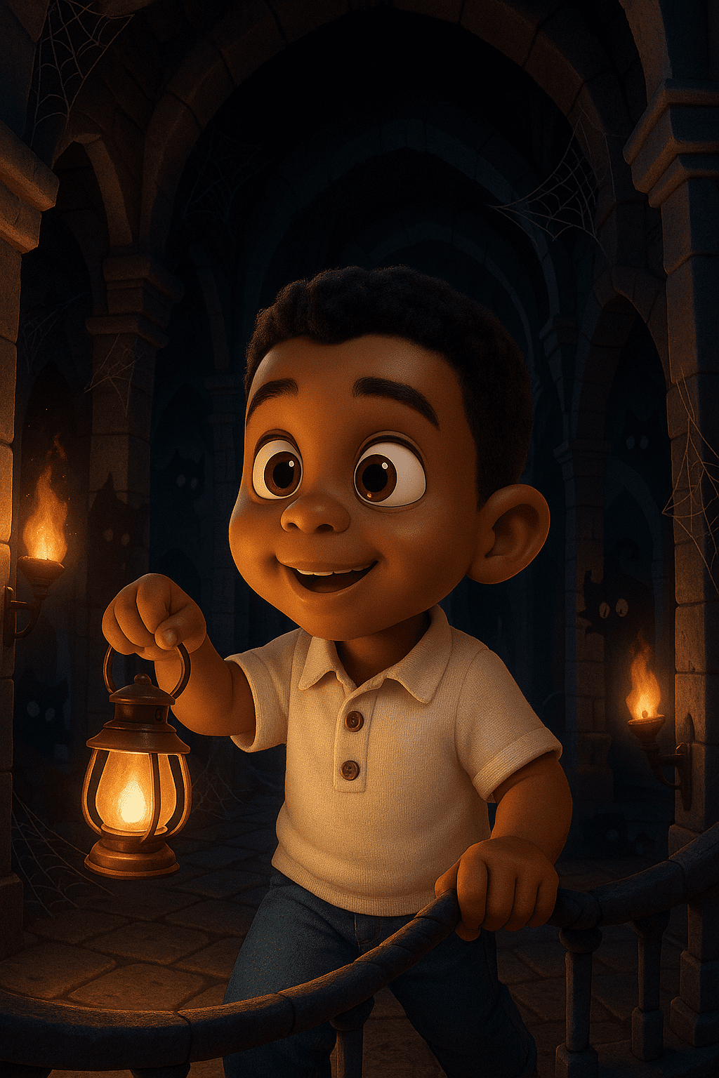 Las pasajes secretos del castillo de los monstruos