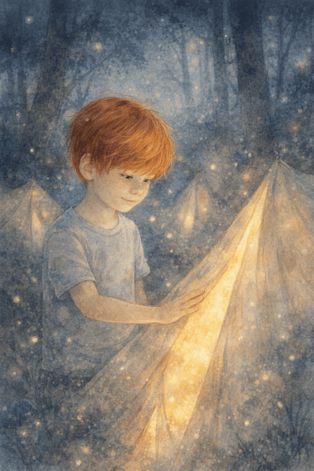 Susurradores de tiendas en la oscuridad