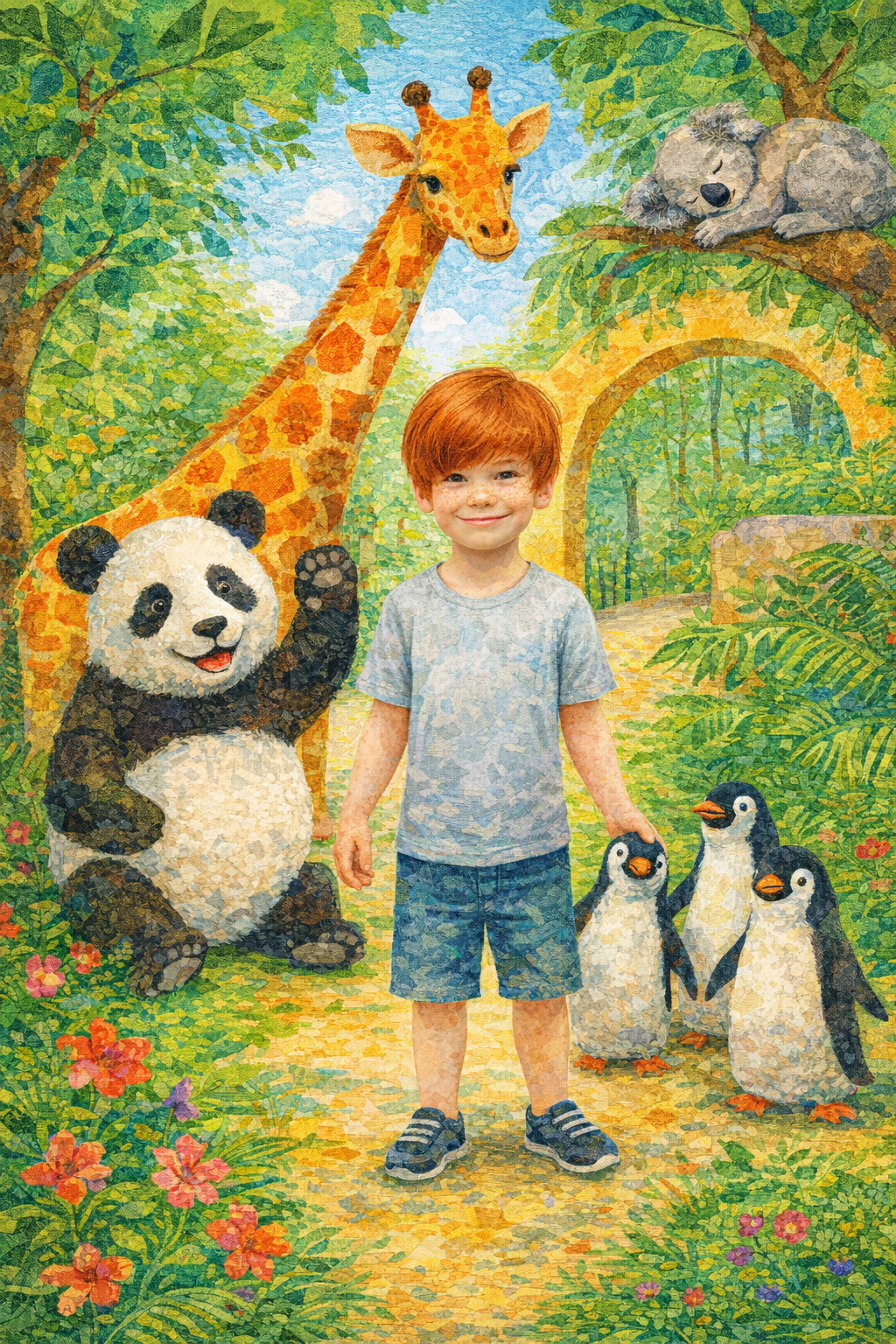 Libro infantil personalizado para Angel