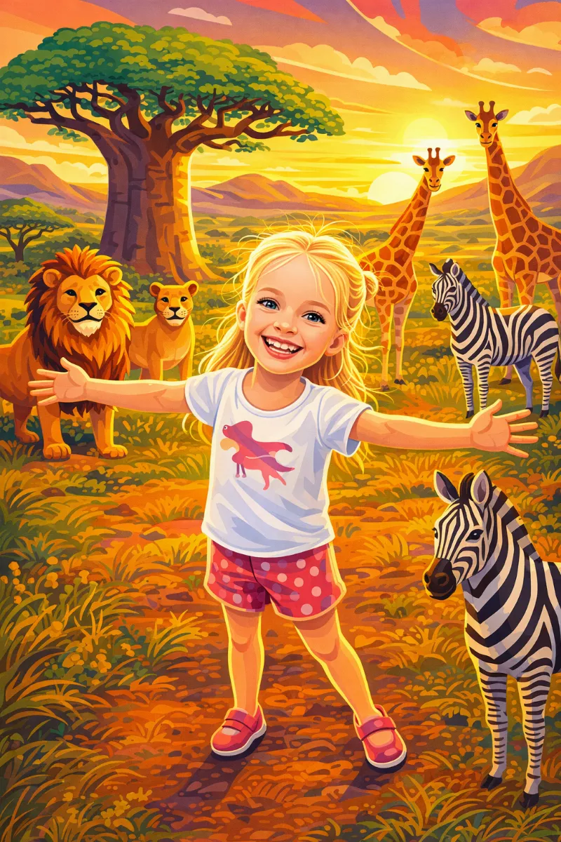 Libro infantil personalizado para Purificacion