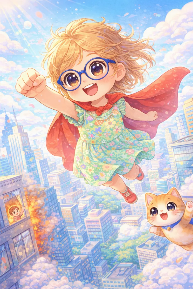 Libro infantil personalizado para Milagros