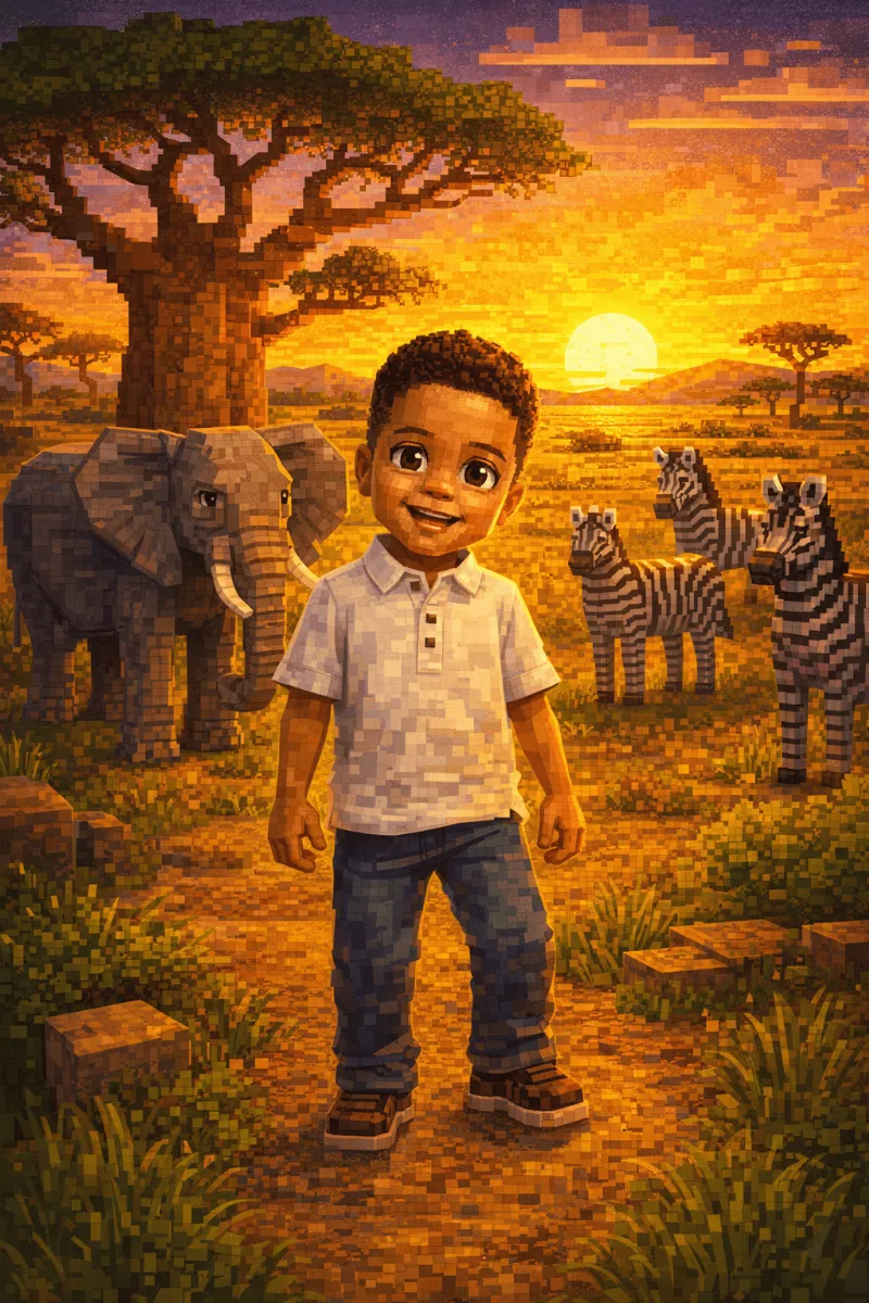 Libro infantil personalizado para Miguel