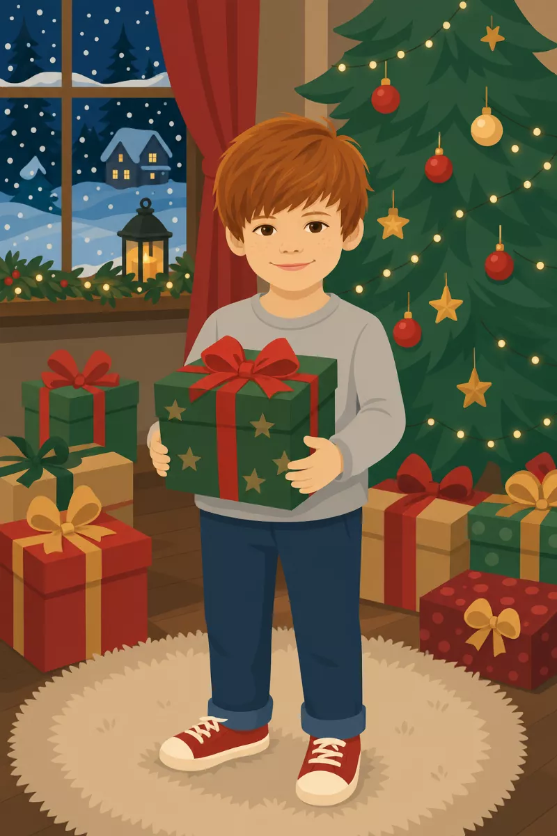 Libro infantil personalizado para Brais